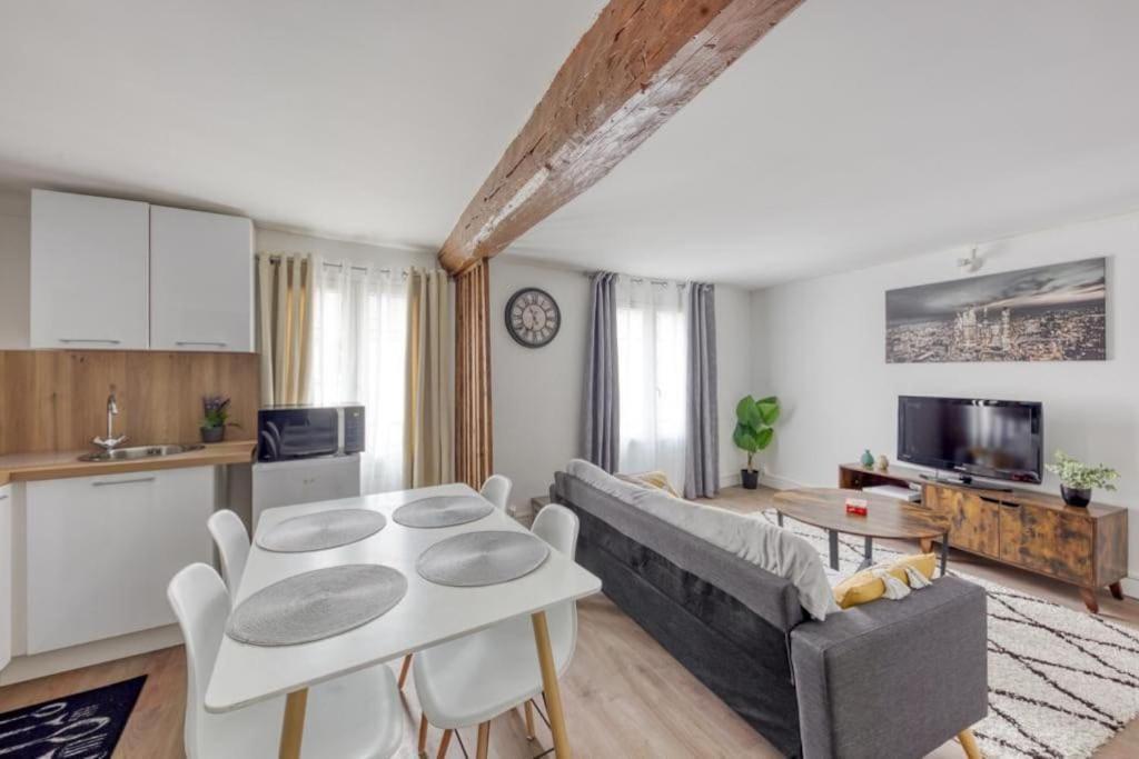 Charmant T3 En Duplex Saint-Brice-sous-Foret Exterior photo